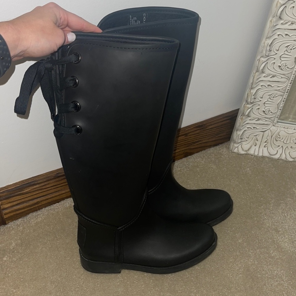 Coach Rain Boots